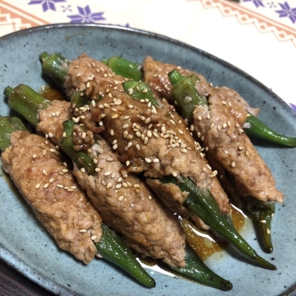 冷凍庫の大量のオクラ活用に作りました！
簡単で、かつパクパク食べられる味付けで最高でした。
また夏のうちに作ろうと思います！